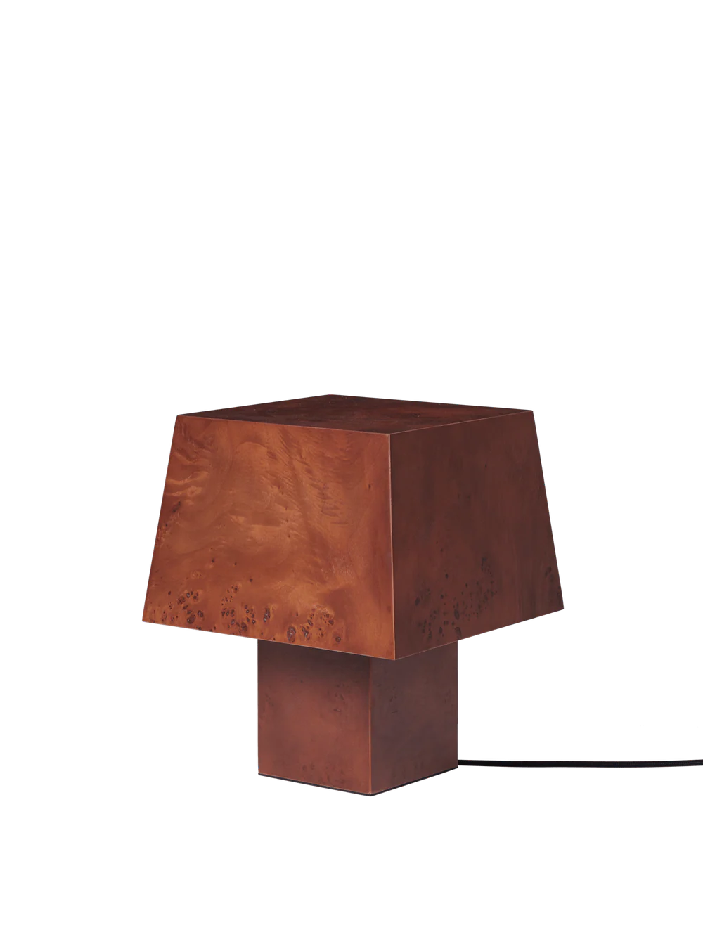 Burl Table Lamp