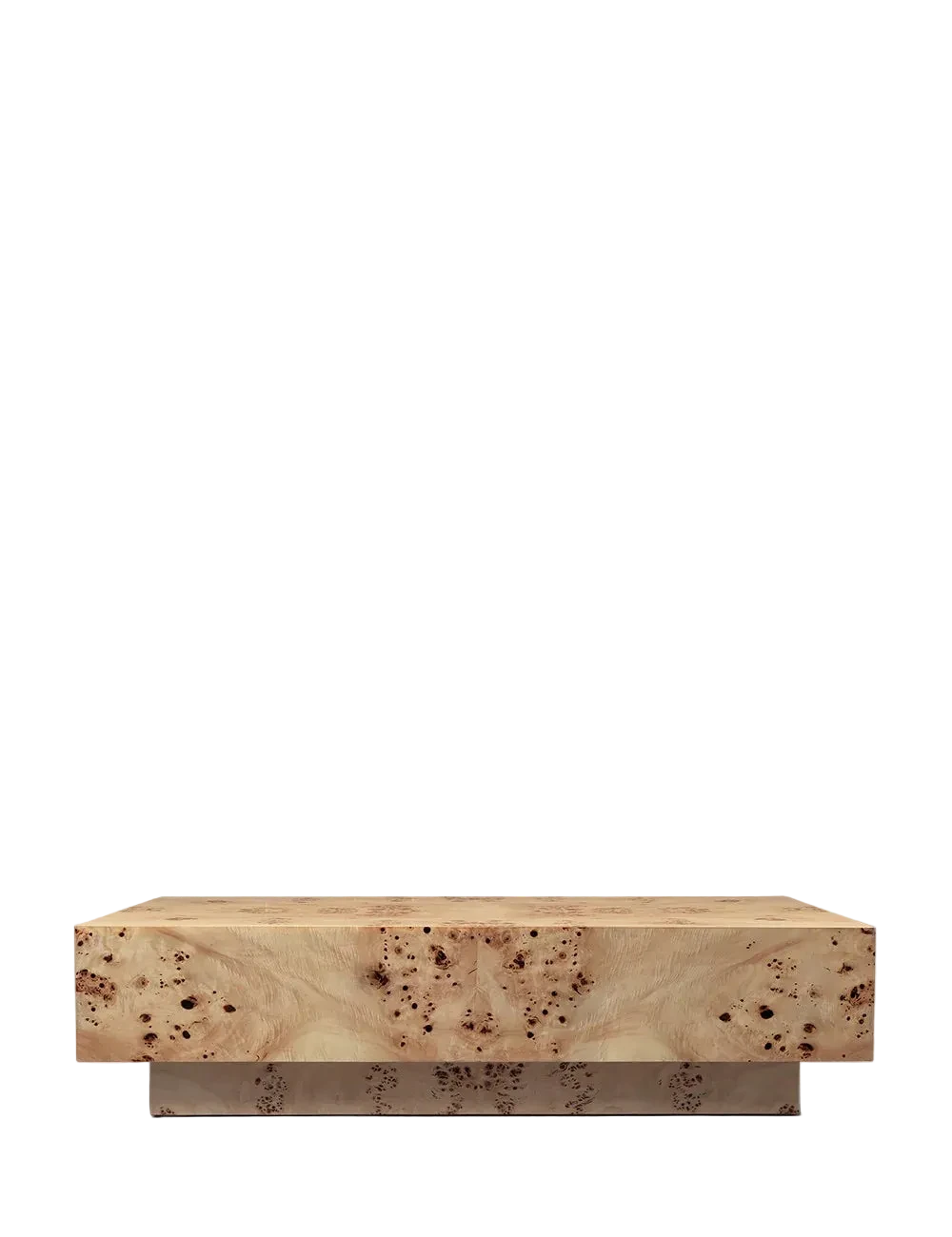 Burl Coffee Table