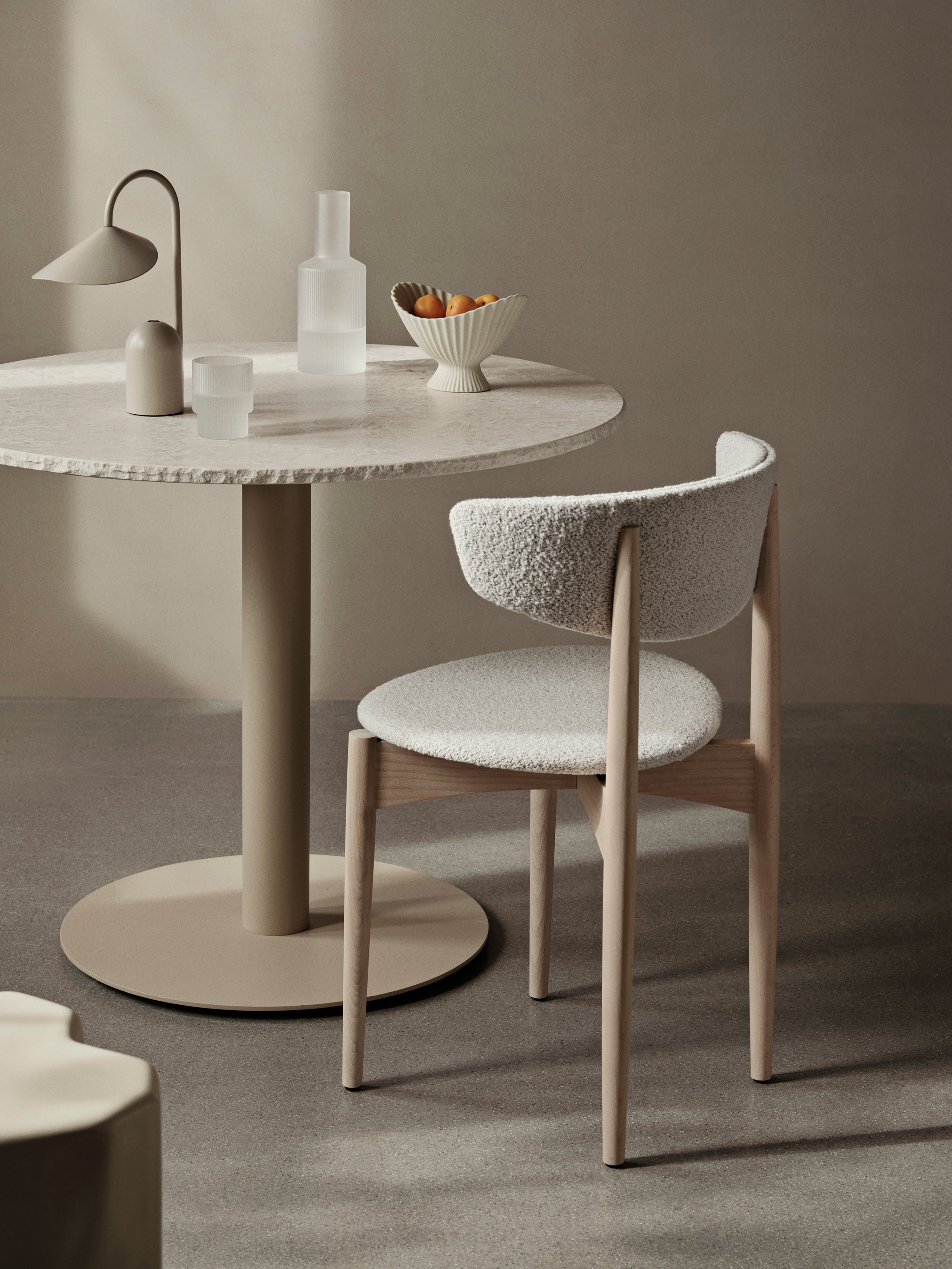 Mineral Dining Table - Bianco Curia